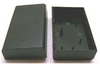 Kunststoffgehäuse 2-teilig schwarz 120 x 70 x 39 mm